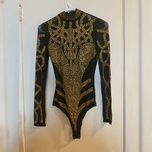 Flashy, sexy Fashion Nova bodysuit